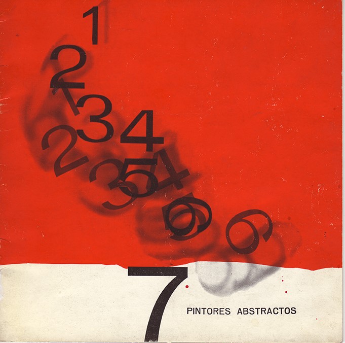  Catalogue of the exhibition Siete pintores abstractos 